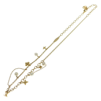 Louis Vuitton Blue Ming Pearl Necklace Gold — view 2