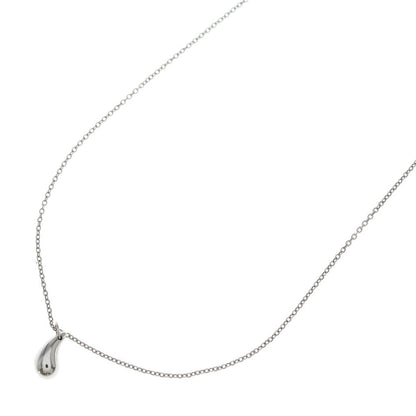 Tiffany & Co Elsa Peretti Teardrop Necklace Platinum Pendant