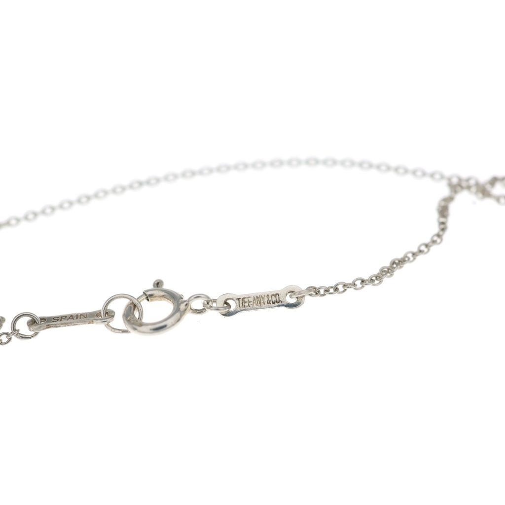 Tiffany & Co Elsa Peretti Bird Cross Necklace Silver — view 5