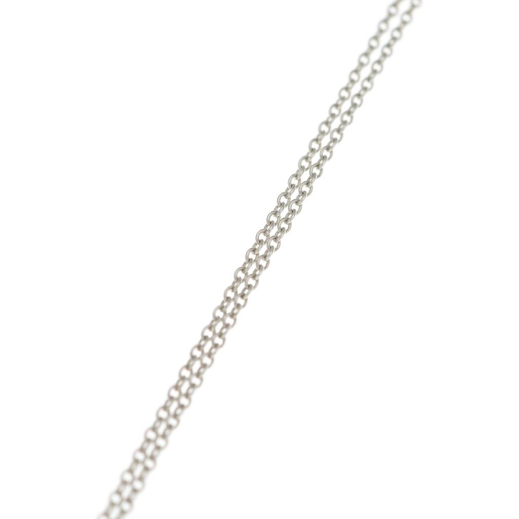 Tiffany & Co Elsa Peretti Bird Cross Necklace Silver — view 4
