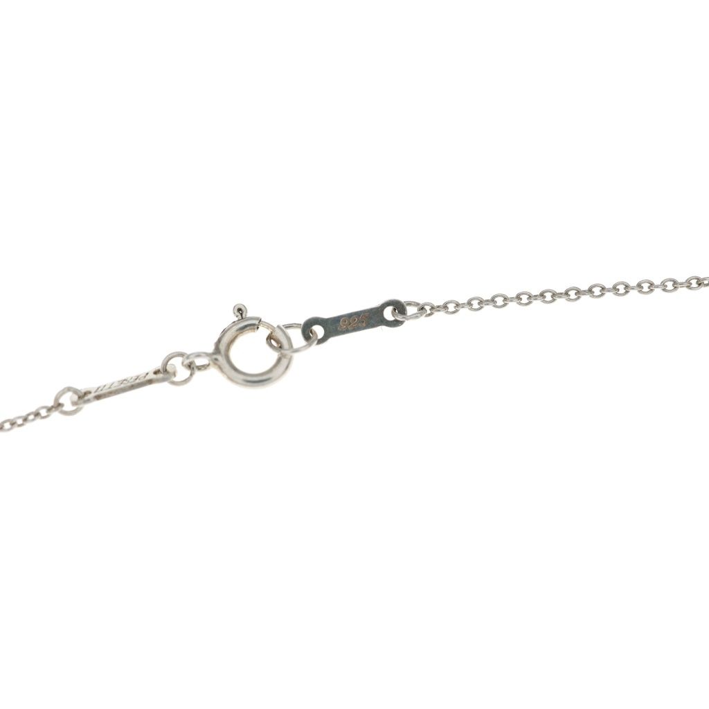 Tiffany & Co Elsa Peretti Bird Cross Necklace Silver — view 6