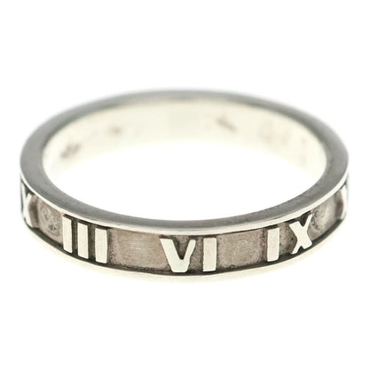 Tiffany & Co Atlas Ring Flat Band Silver — view 2
