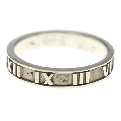 Tiffany & Co Atlas Ring Flat Band Silver — view 4