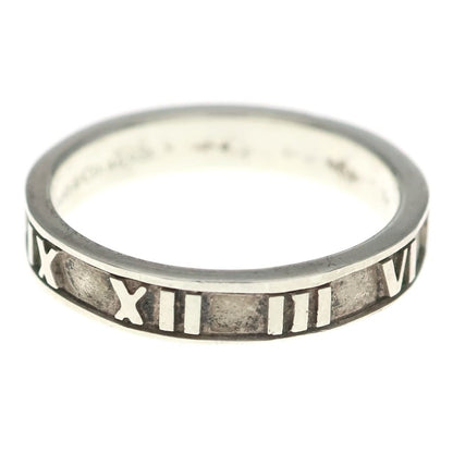 Tiffany & Co Atlas Ring Flat Band Silver — view 3