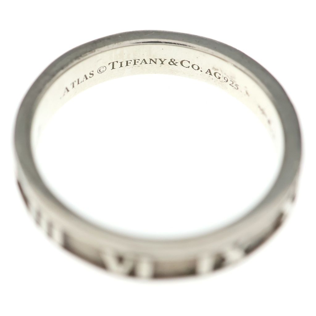 Tiffany & Co Atlas Ring Flat Band Silver — view 5
