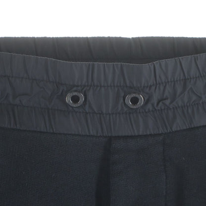 Moncler Pantalone Side Tape Logo Cotton Sweatpants Sweatshirt Pants Black — view 6