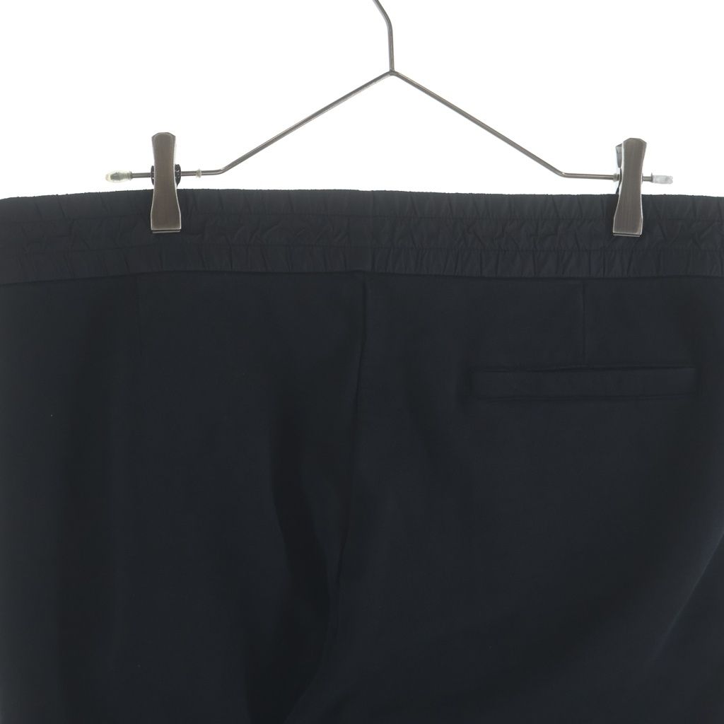 Moncler Pantalone Side Tape Logo Cotton Sweatpants Sweatshirt Pants Black — view 4