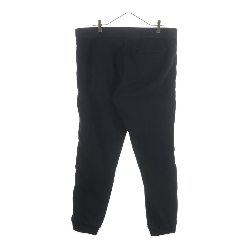 Moncler Pantalone Side Tape Logo Cotton Sweatpants Sweatshirt Pants Black — view 2