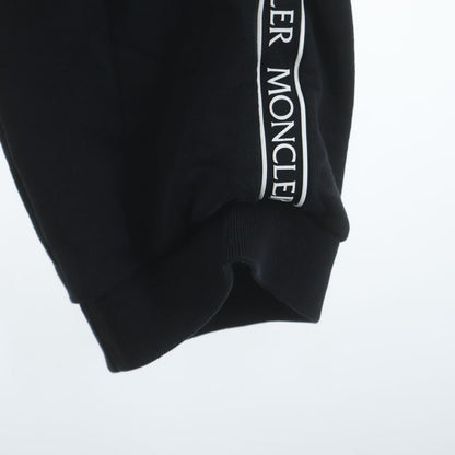 Moncler Pantalone Side Tape Logo Cotton Sweatpants Sweatshirt Pants Black — view 5