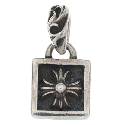 Chrome Hearts Framed CH Plus Charm Pendant Silver