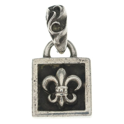 Chrome Hearts Framed BS Fluer BS Flare Charm Pendant Silver