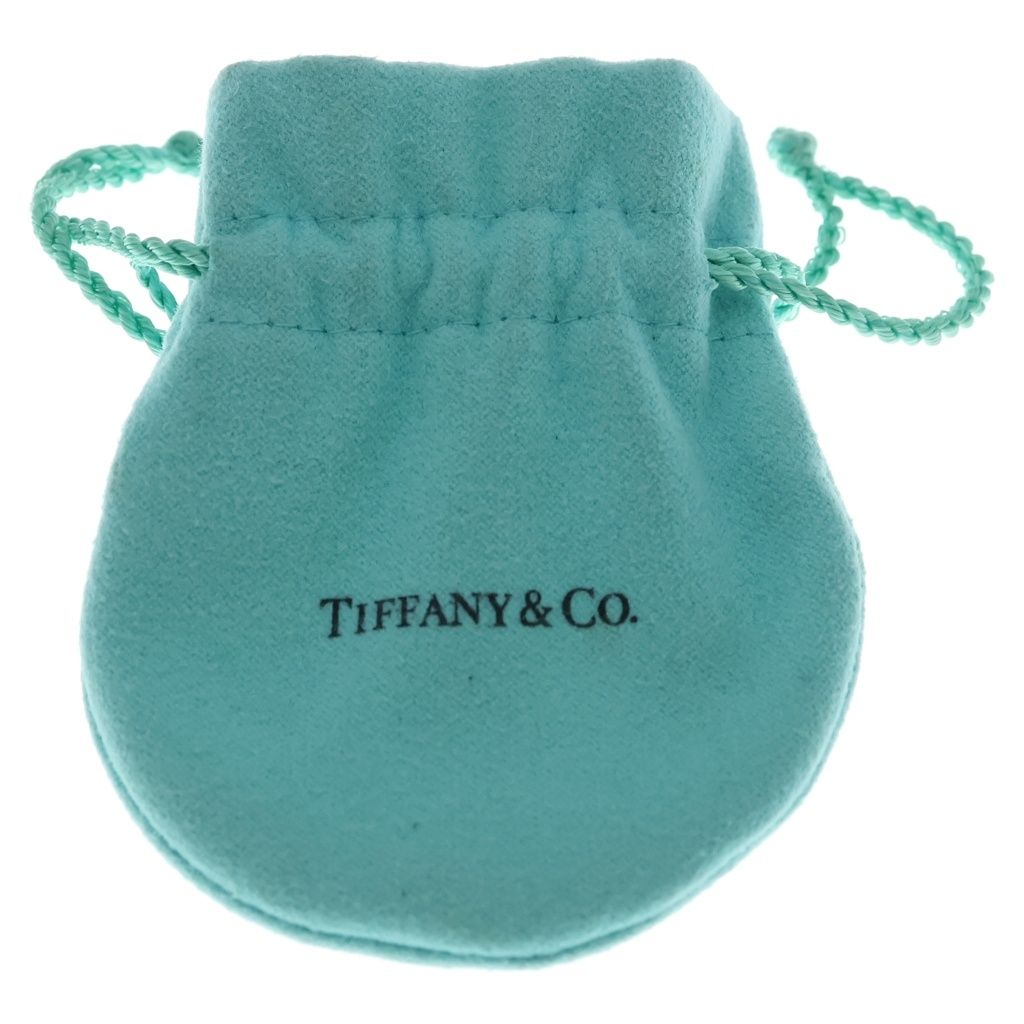 Tiffany & Co Open Heart Necklace Pink Saffiano Silver — view 6