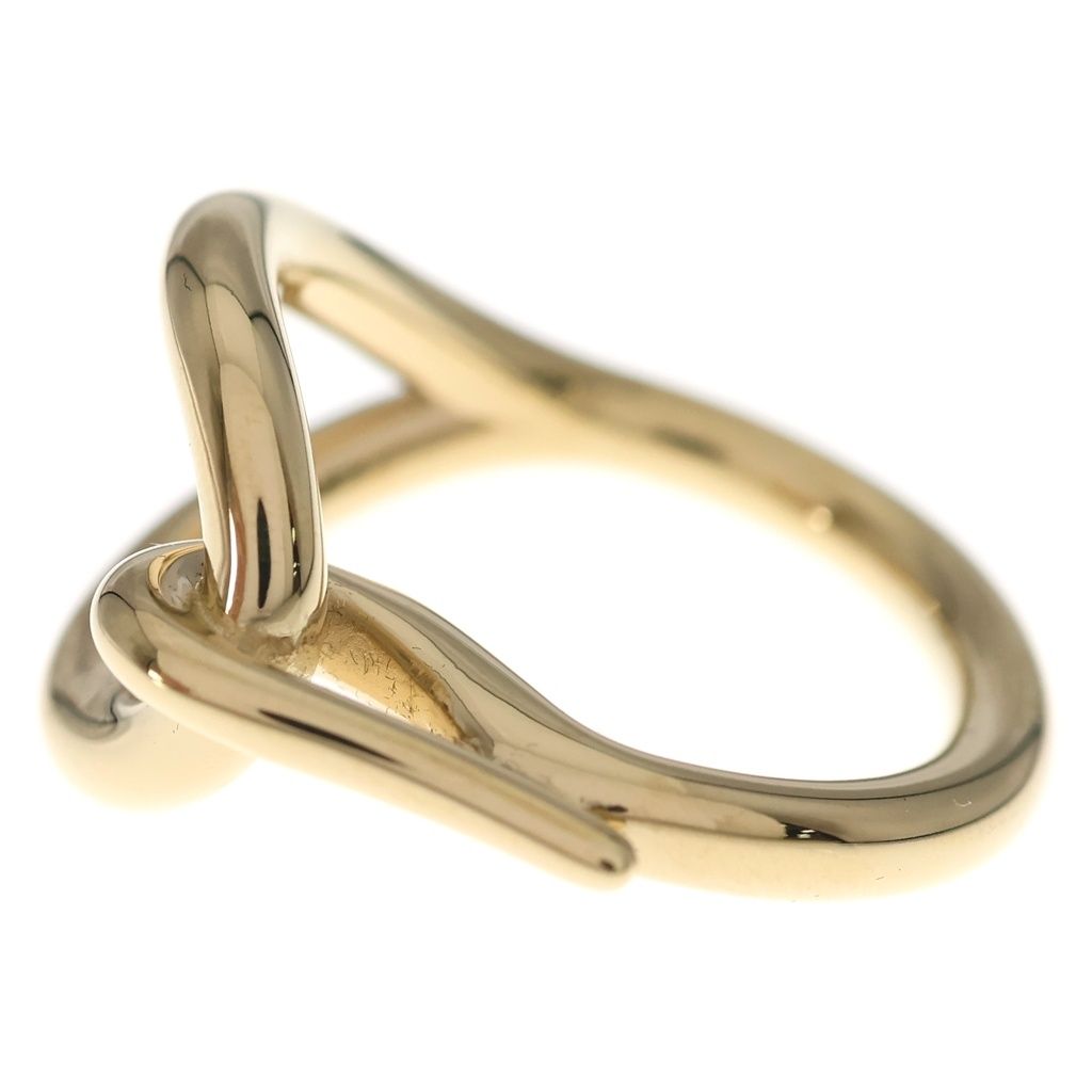 Hermes Scarf Ring Jumbo Gold — view 4