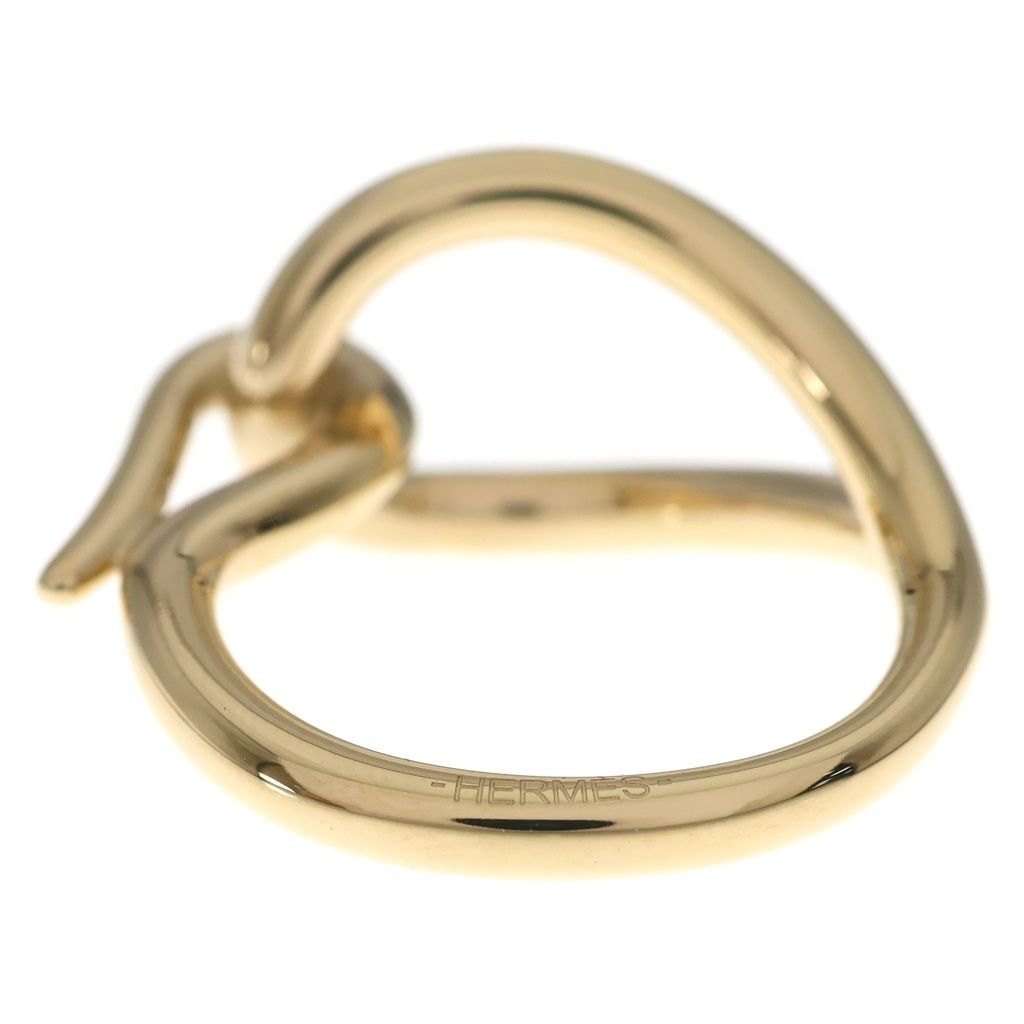 Hermes Scarf Ring Jumbo Gold — view 2