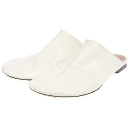 Bottega Veneta Leather Mules White 381 — view 2