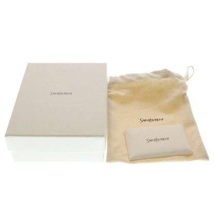 Saint Laurent Paris Stitch Monogram Small Envelope Wallet Card Case Black — view 6