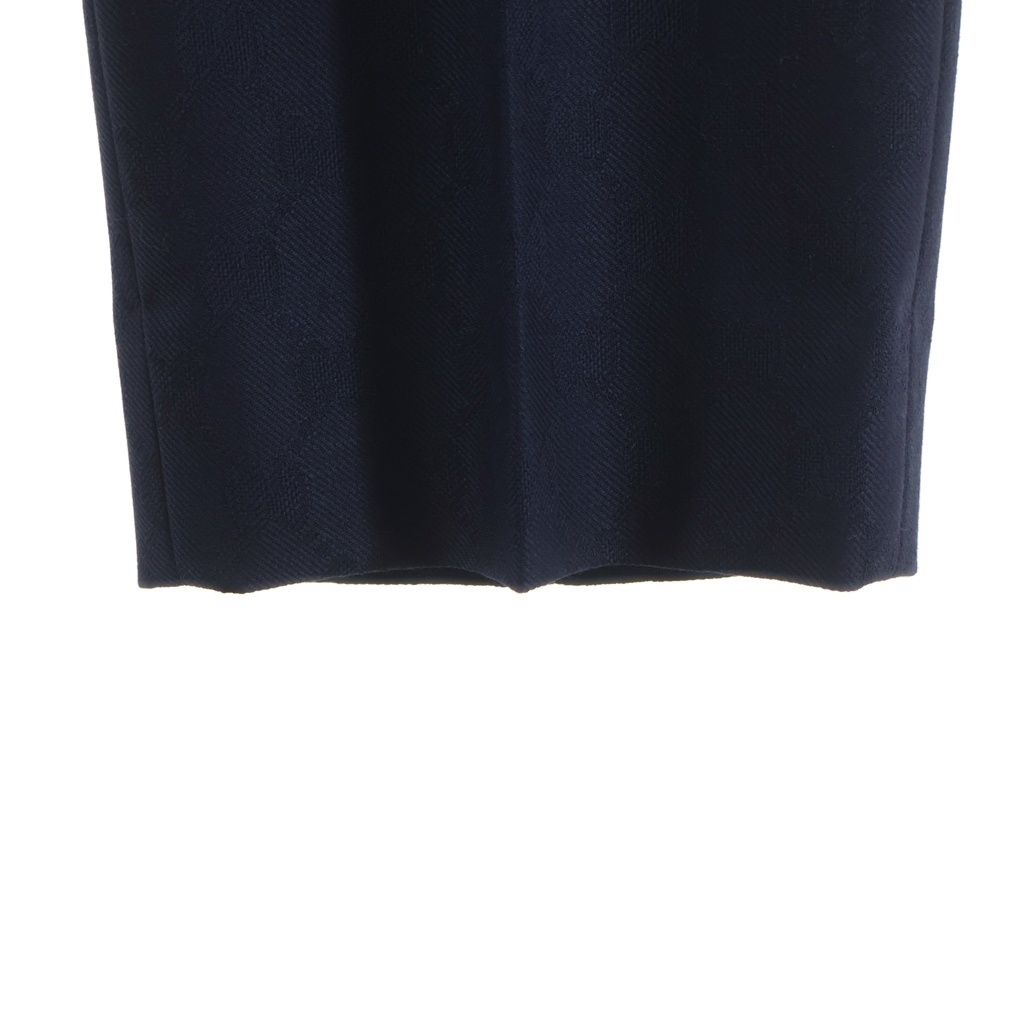 Gucci GG Wool Pants Trousers Navy 38 — view 5