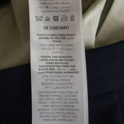 Gucci GG Wool Pants Trousers Navy 38 — view 7