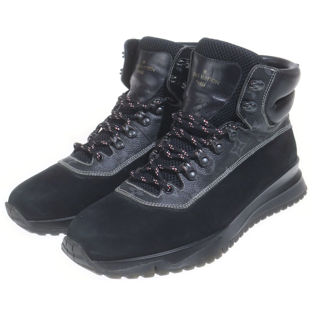 Louis Vuitton Canyon Line Short Boots Black 9 — view 2