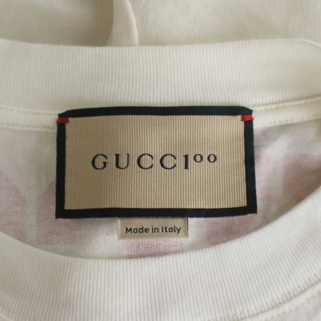 Gucci Anniversary Music IS Mine Logo T-Shirt White #xs — view 6