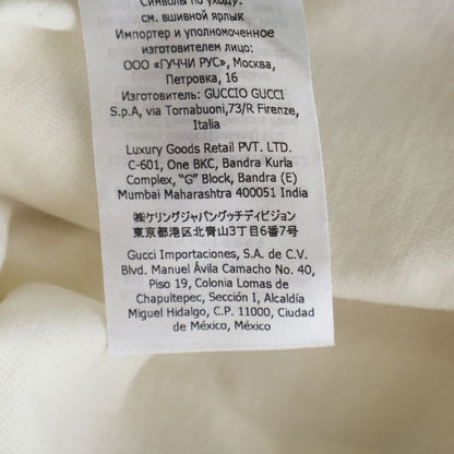 Gucci Anniversary Music IS Mine Logo T-Shirt White #xs — view 8