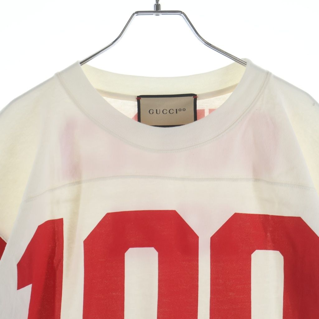 Gucci Anniversary Music IS Mine Logo T-Shirt White #xs — view 3
