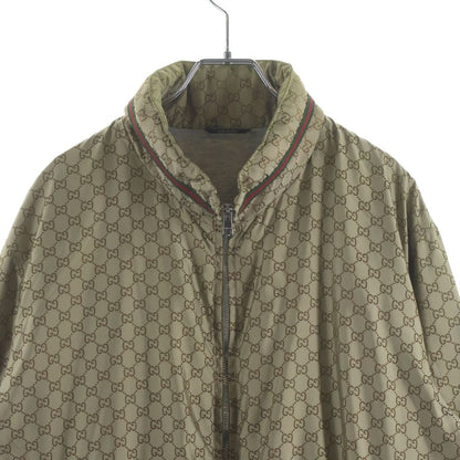 Gucci GG Pattern Nylon Light Jacket Gold Silver — view 3