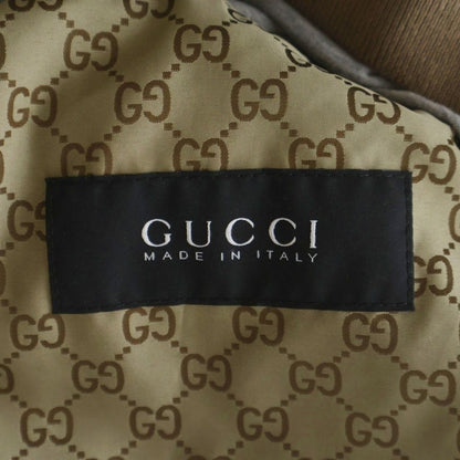 Gucci GG Pattern Nylon Light Jacket Gold Silver — view 6