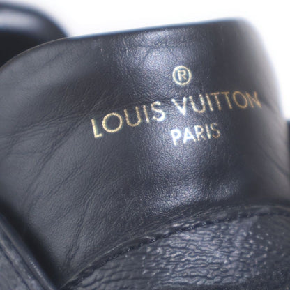 Louis Vuitton Luxembourg Line Monogram Eclipse Lace Up Sneakers Black — view 6