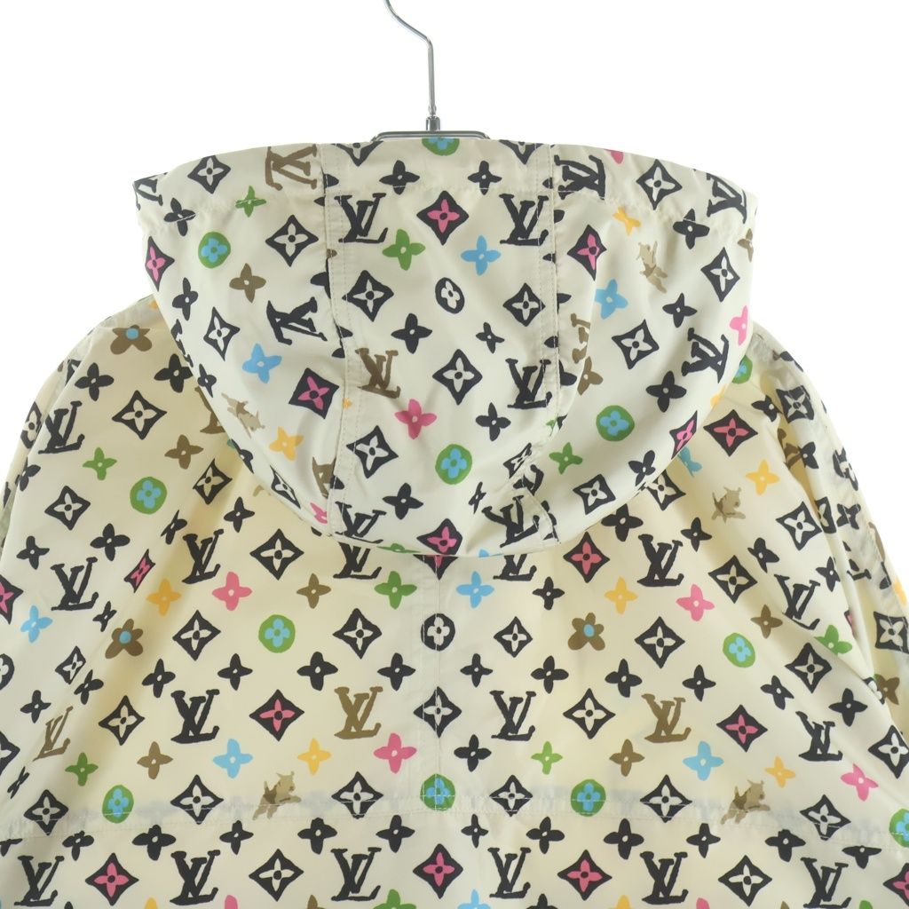 Louis Vuitton Tyler the Creator Windbreaker Hood Jacket Ksv Beige Multicolor — view 4