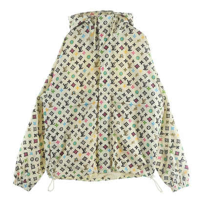 Louis Vuitton Tyler the Creator Windbreaker Hood Jacket Ksv Beige Multicolor