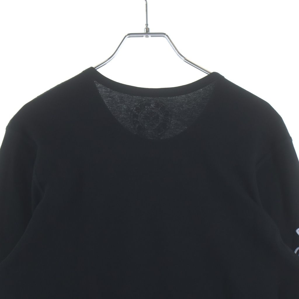 Chrome Hearts Horseshoe Thermal L S Tee Long Sleeve T-Shirt Black — view 4