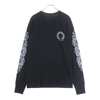 Chrome Hearts Horseshoe Thermal L S Tee Long Sleeve T-Shirt Black