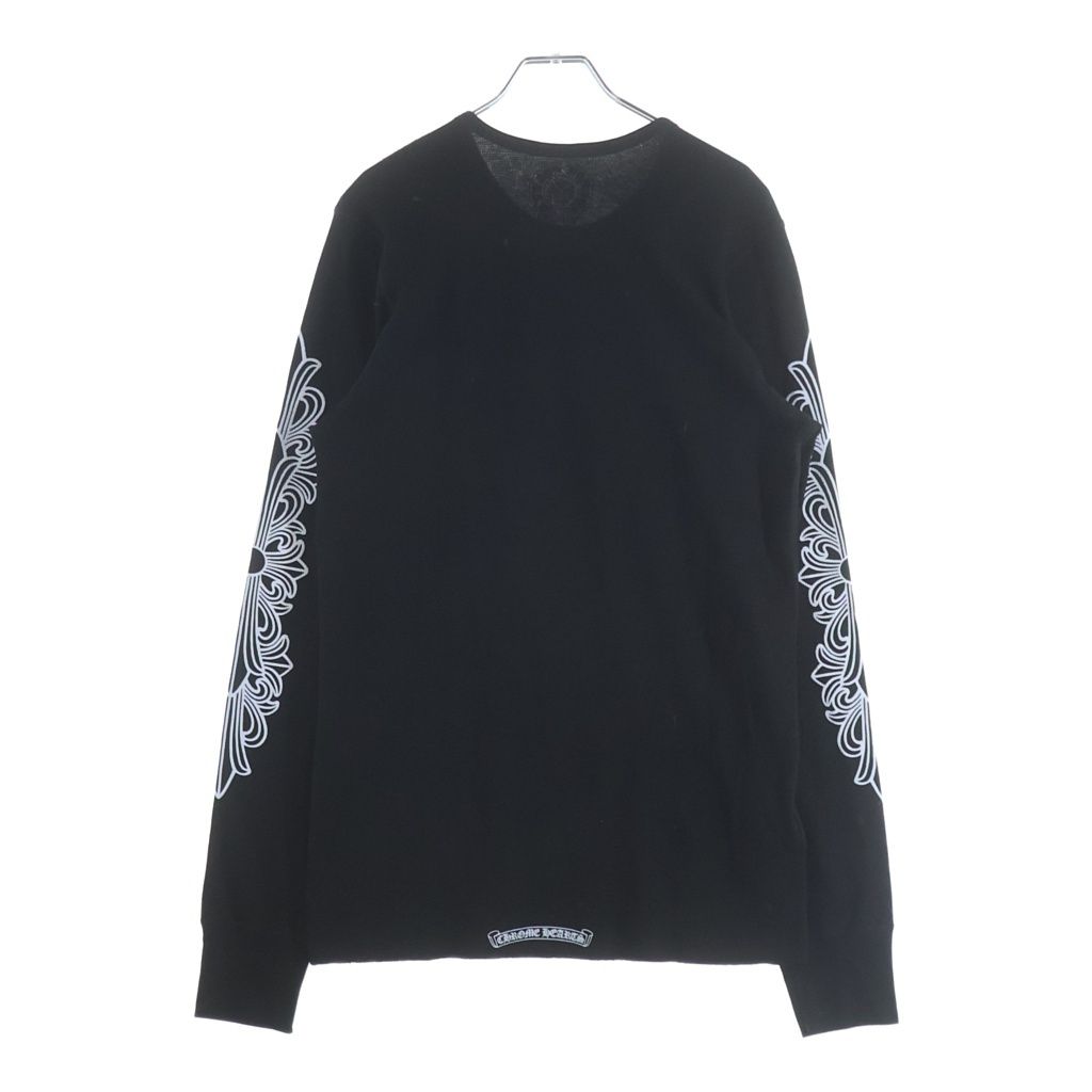 Chrome Hearts Horseshoe Thermal L S Tee Long Sleeve T-Shirt Black — view 2