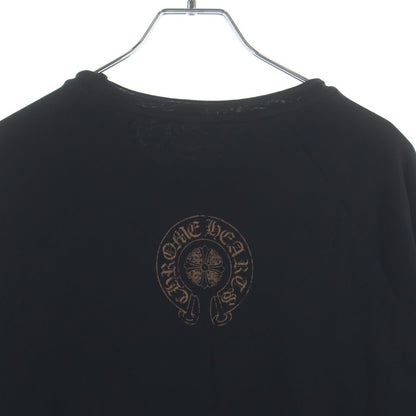 Chrome Hearts Sleeve Floral Print Long T-Shirt Black Brown — view 4
