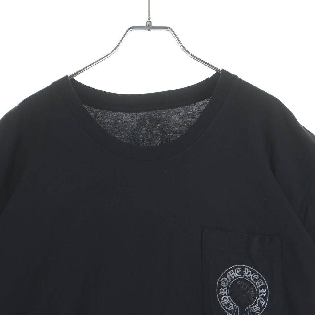 Chrome Hearts Las Vegas Limited Horseshoe S Tee Las Silver Print Short Sleeve — view 3