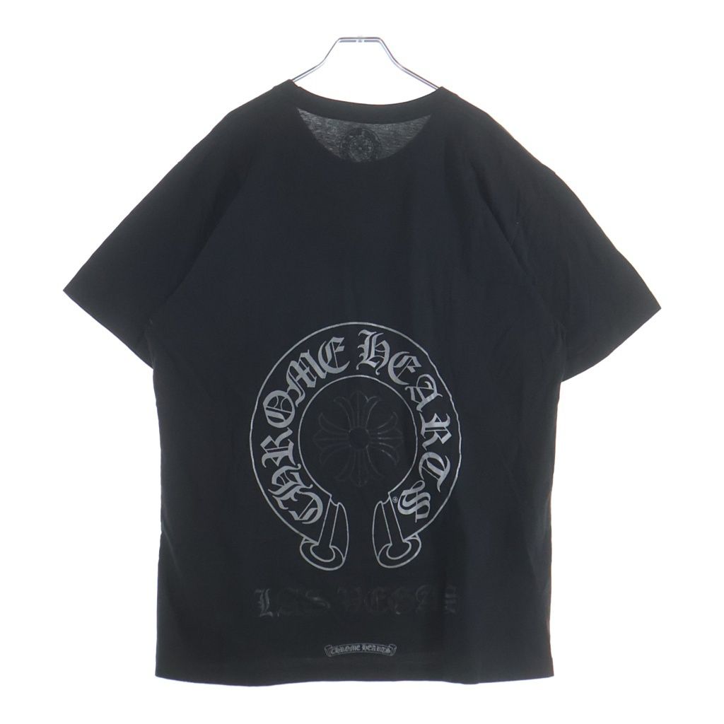 Chrome Hearts Las Vegas Limited Horseshoe S Tee Las Silver Print Short Sleeve
