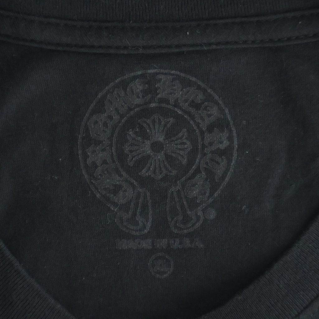Chrome Hearts Las Vegas Limited Horseshoe S Tee Las Silver Print Short Sleeve — view 7