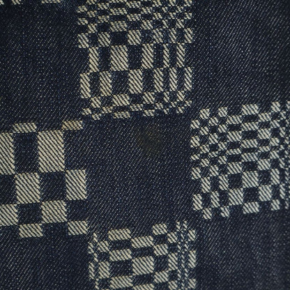 Louis Vuitton Distorted Damier Denim Pants Indigo — view 5