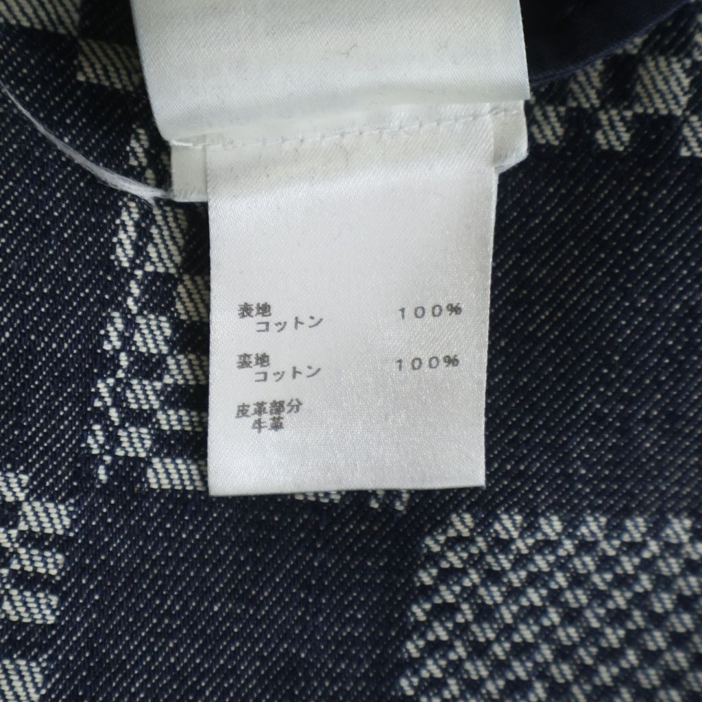 Louis Vuitton Distorted Damier Denim Pants Indigo — view 7