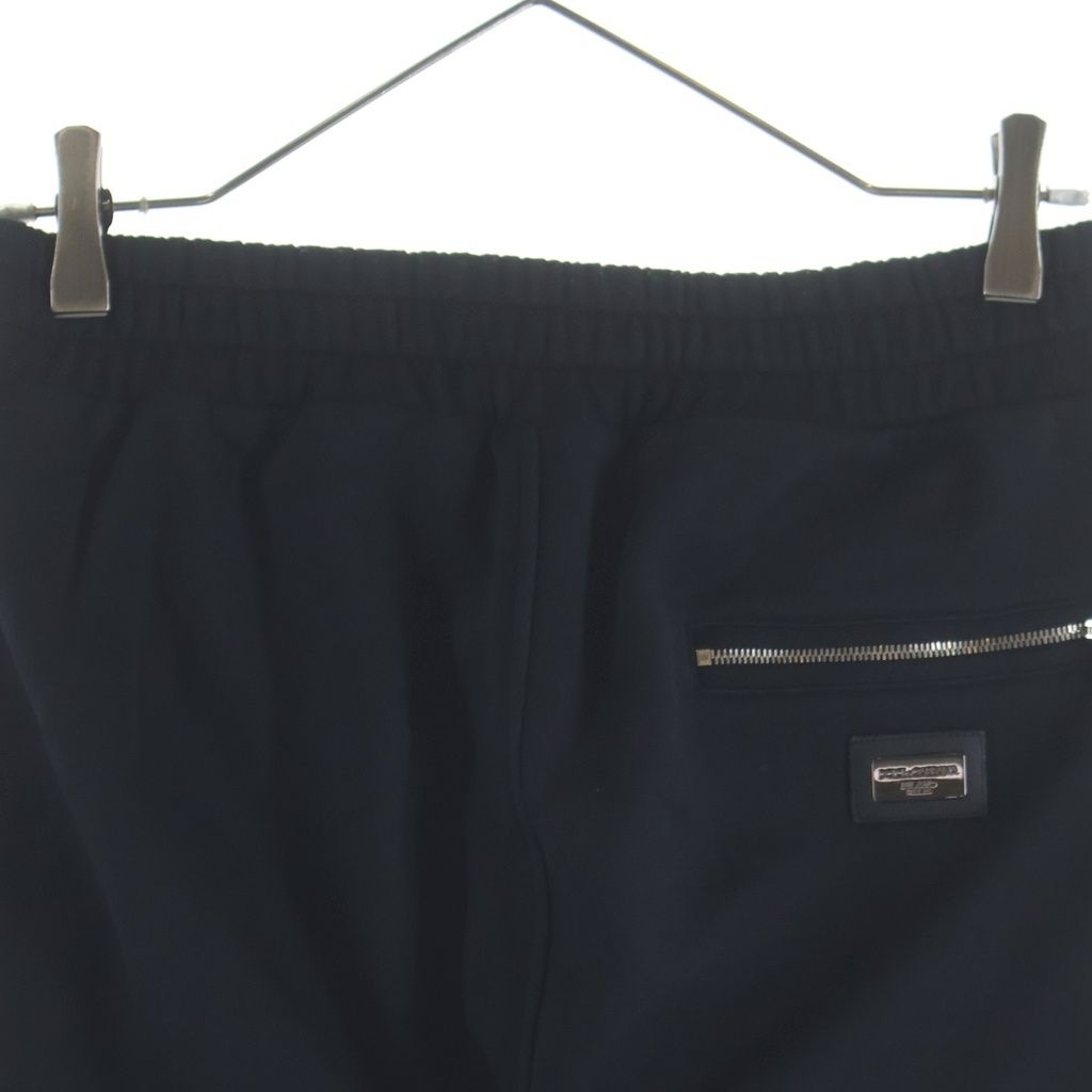 Dolce & Gabbana Logo Plate Zip Pocket Sweatshirt Track Easy Pants Black — view 4
