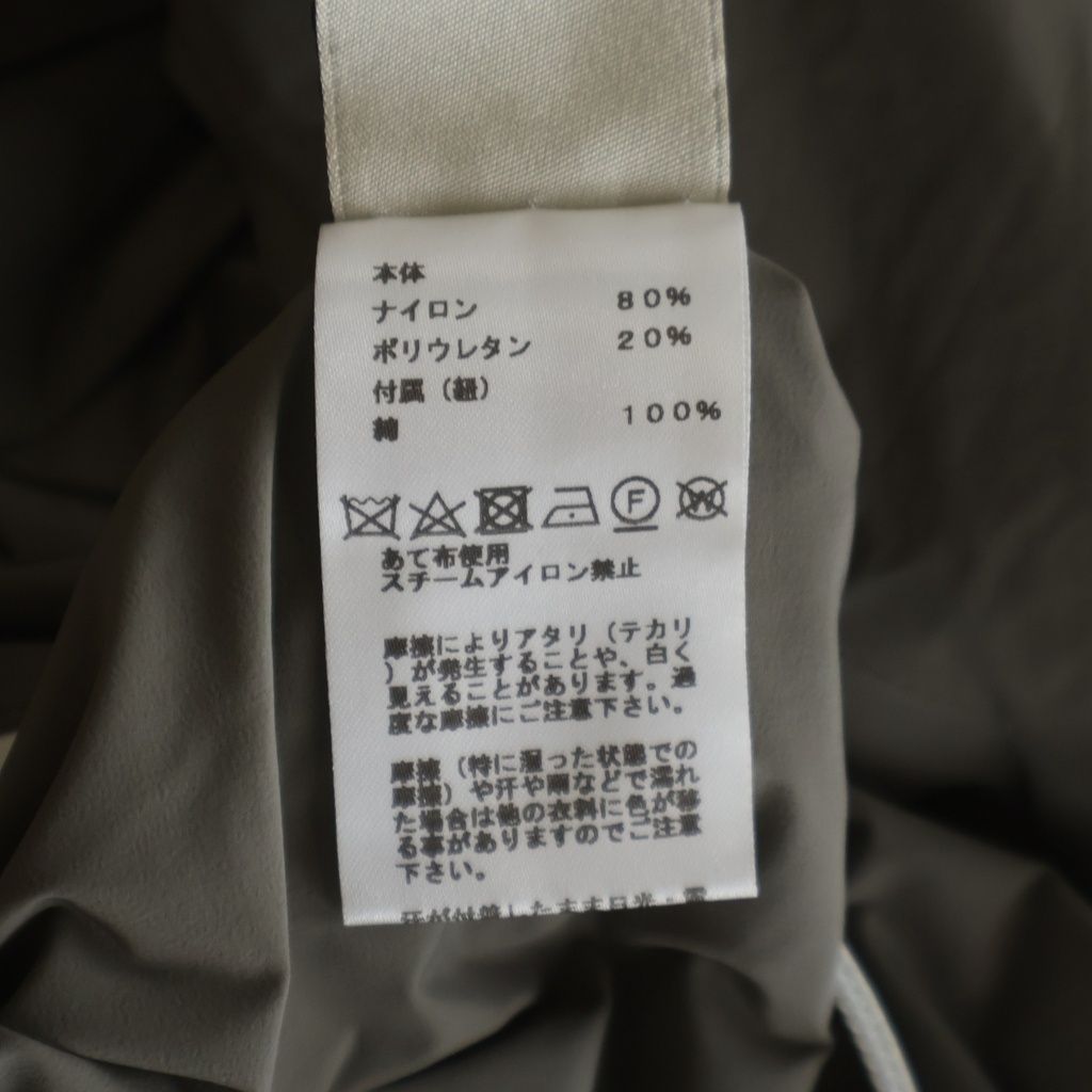 Hermes Bicolor Nylon Hooded Zip Up Jacket Hoodie Orange Beige — view 7