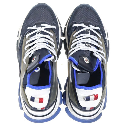Moncler Trevor Scarpa Mesh Low Cut Sneakers Black — view 4