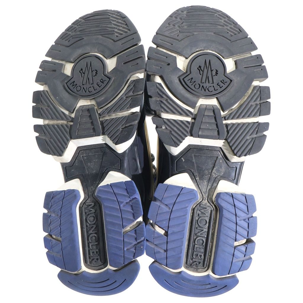Moncler Trevor Scarpa Mesh Low Cut Sneakers Black — view 5