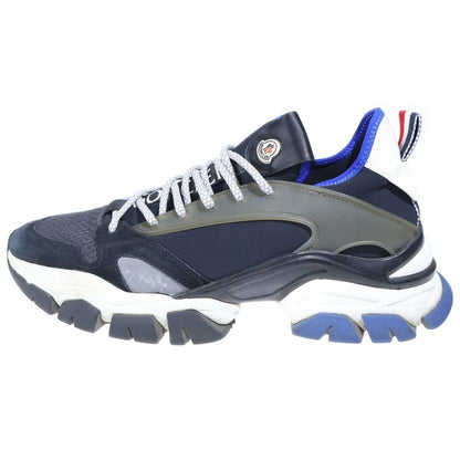 Moncler Trevor Scarpa Mesh Low Cut Sneakers Black