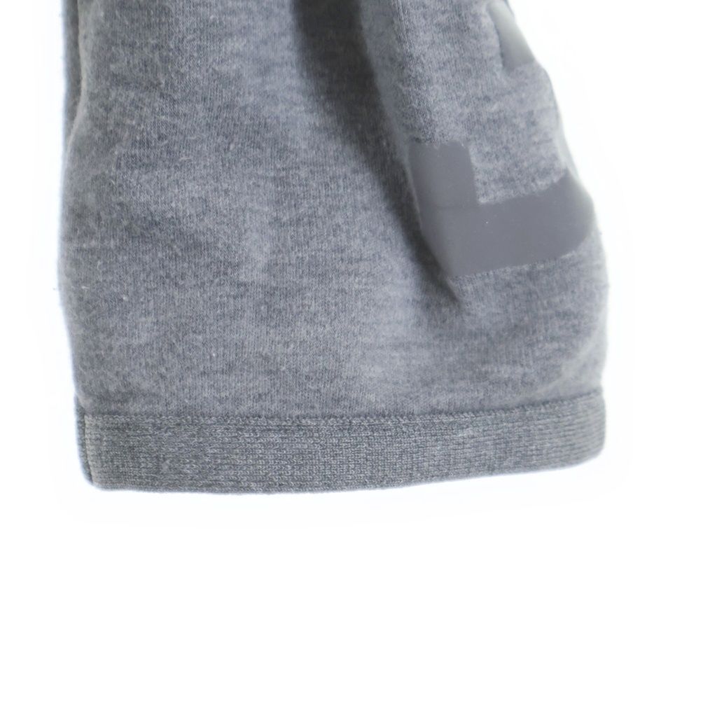 Louis Vuitton Arm Reflective Logo Print Crew Neck Pullover Sweatshirt Gray — view 5