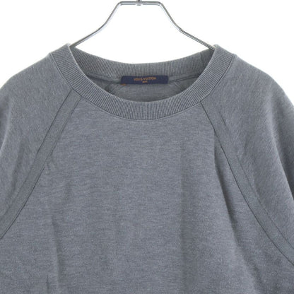 Louis Vuitton Arm Reflective Logo Print Crew Neck Pullover Sweatshirt Gray — view 3