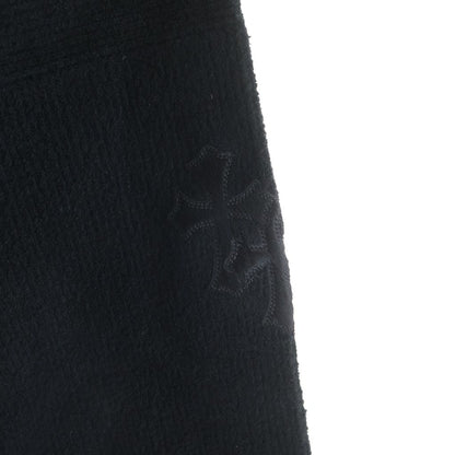 Chrome Hearts Calf Hair Cross Patch High Neck Knit Sweater Black — view 6