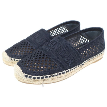 Dior Espadrille Slip on Low Cut Shoes Black — view 2