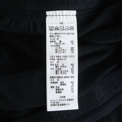 Chrome Hearts Long John Leghgings Long Johns Leggings Black Pants — view 7